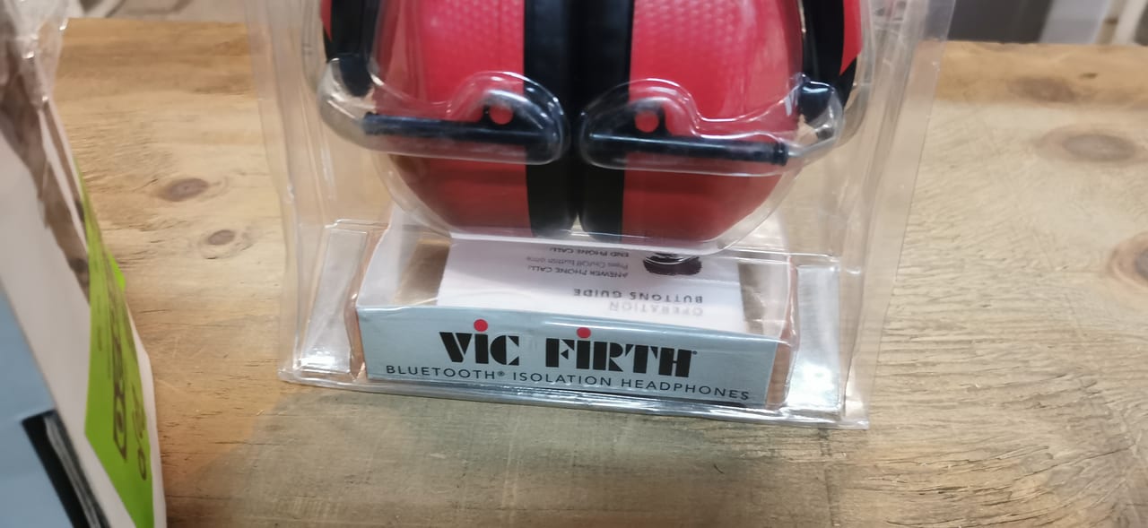 Audífonos Vic Firth Bluetooth (aislación)